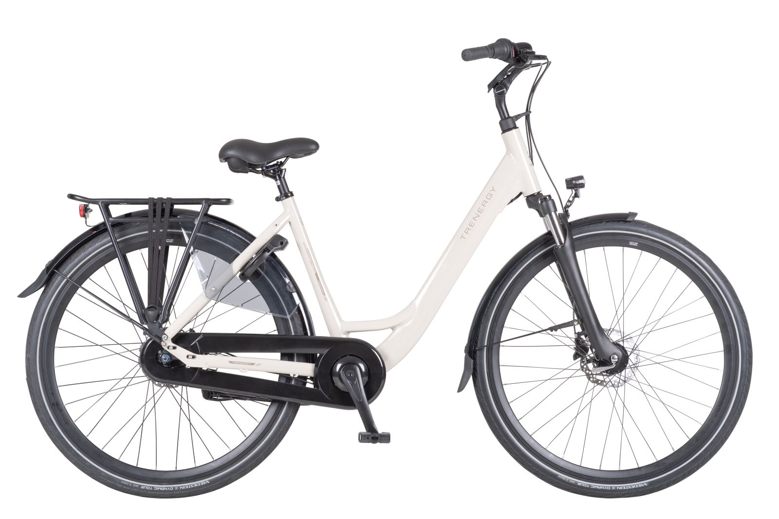 Comfortabele stadsfiets met 7 versnellingen