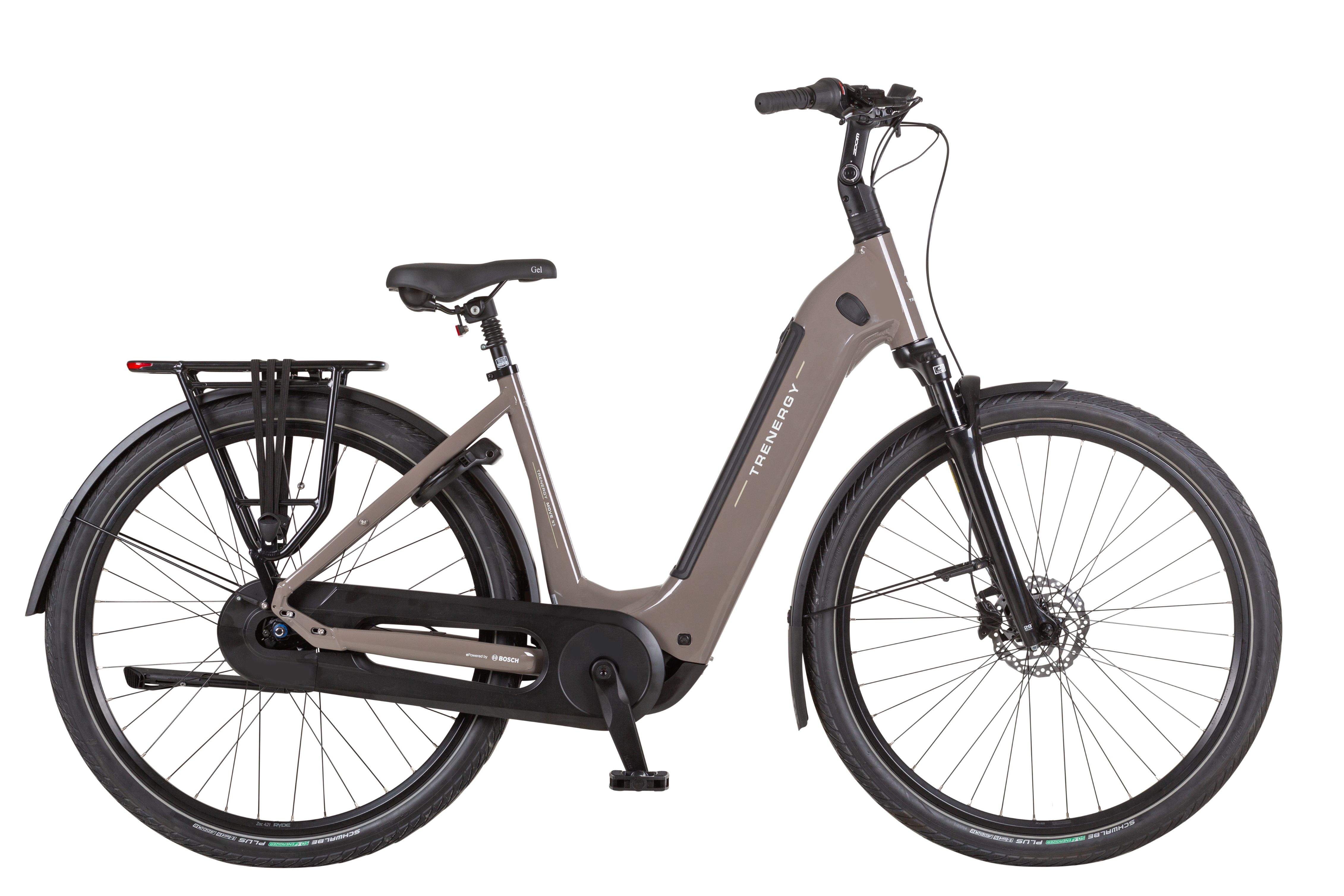 Elektrische fiets Trenergy Move N5 Taupe