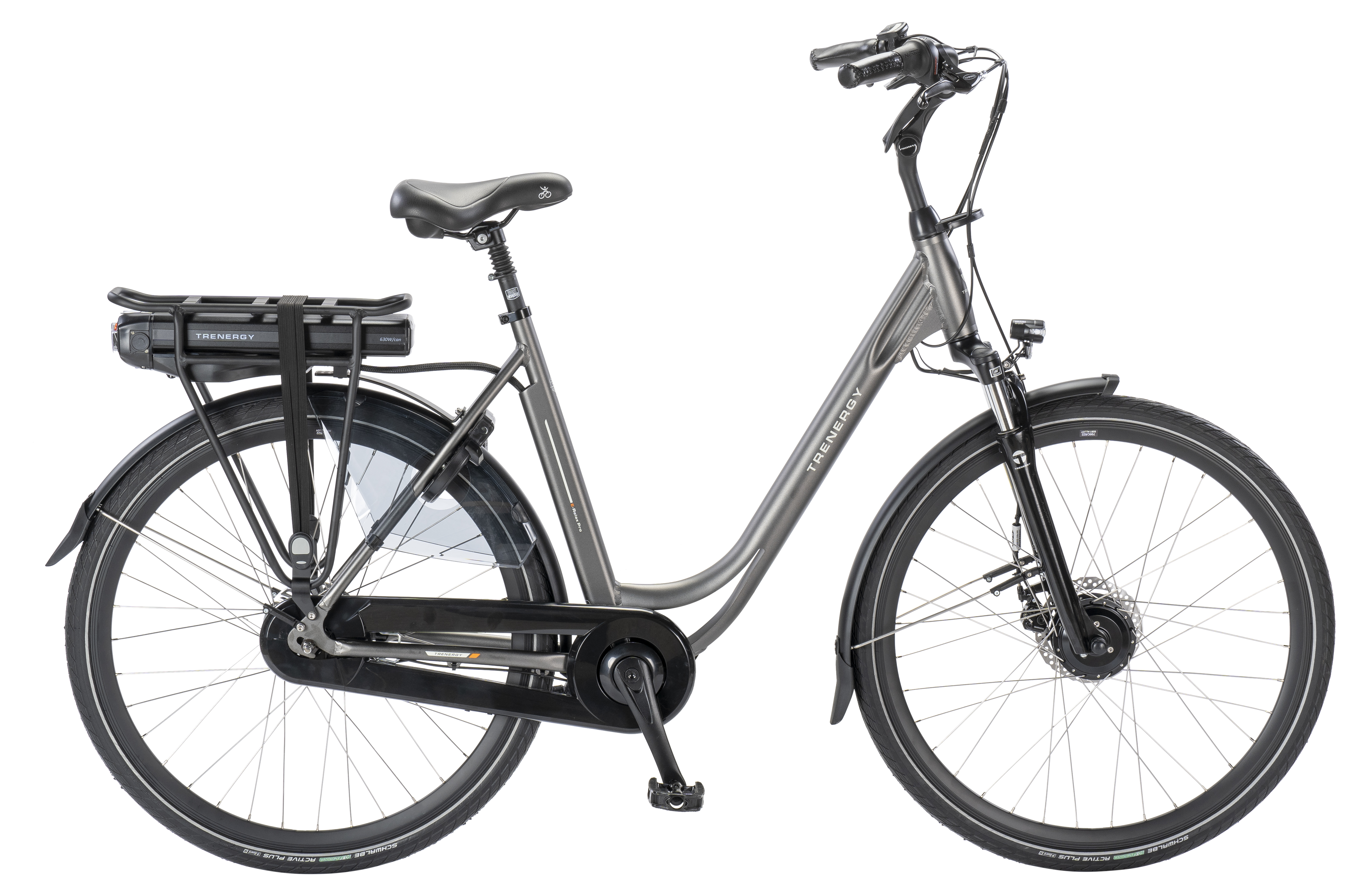 Elektrische fiets Trenergy E-Relax Pro N7 Stone Grey